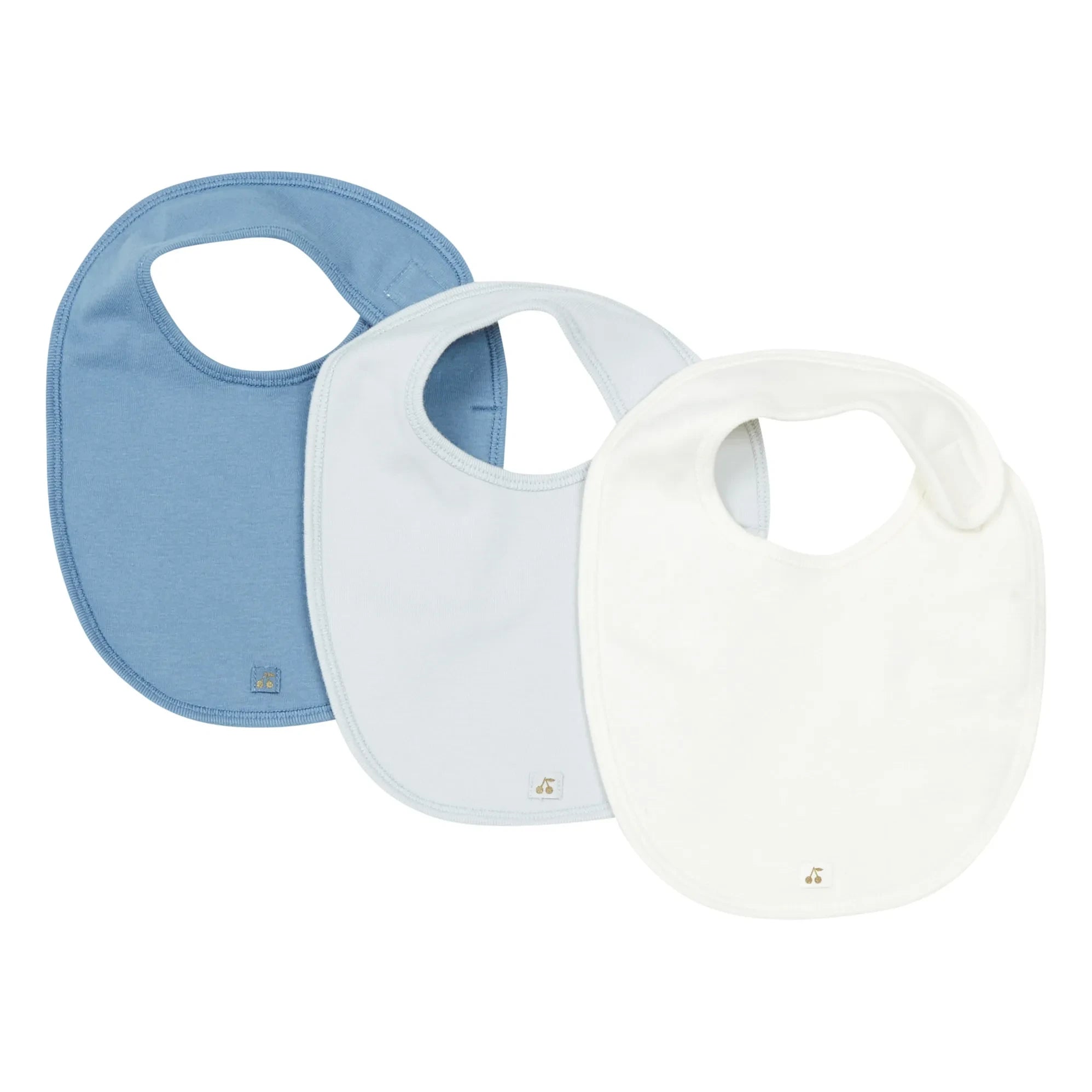 Bonpoint - 3er Lätzchen-Set | Hellblau