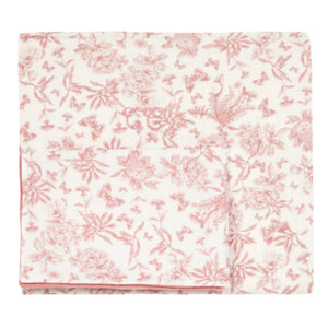 Tartine et Chocolat - Bettwäsche Toile de Jouy | Pfirsich