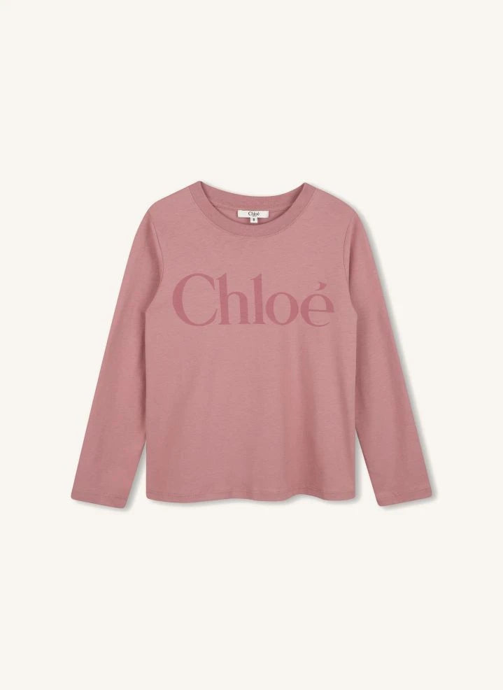 Chloé - Chloé Bio-Baumwoll-T-Shirt | Staubrosa
