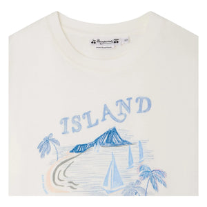 Bonpoint - Thibald Bio-Baumwoll-T-Shirt | Ecru