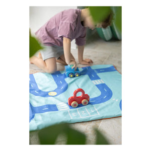 Quut – Circuit Mikrofaser Strandtuch | Blau