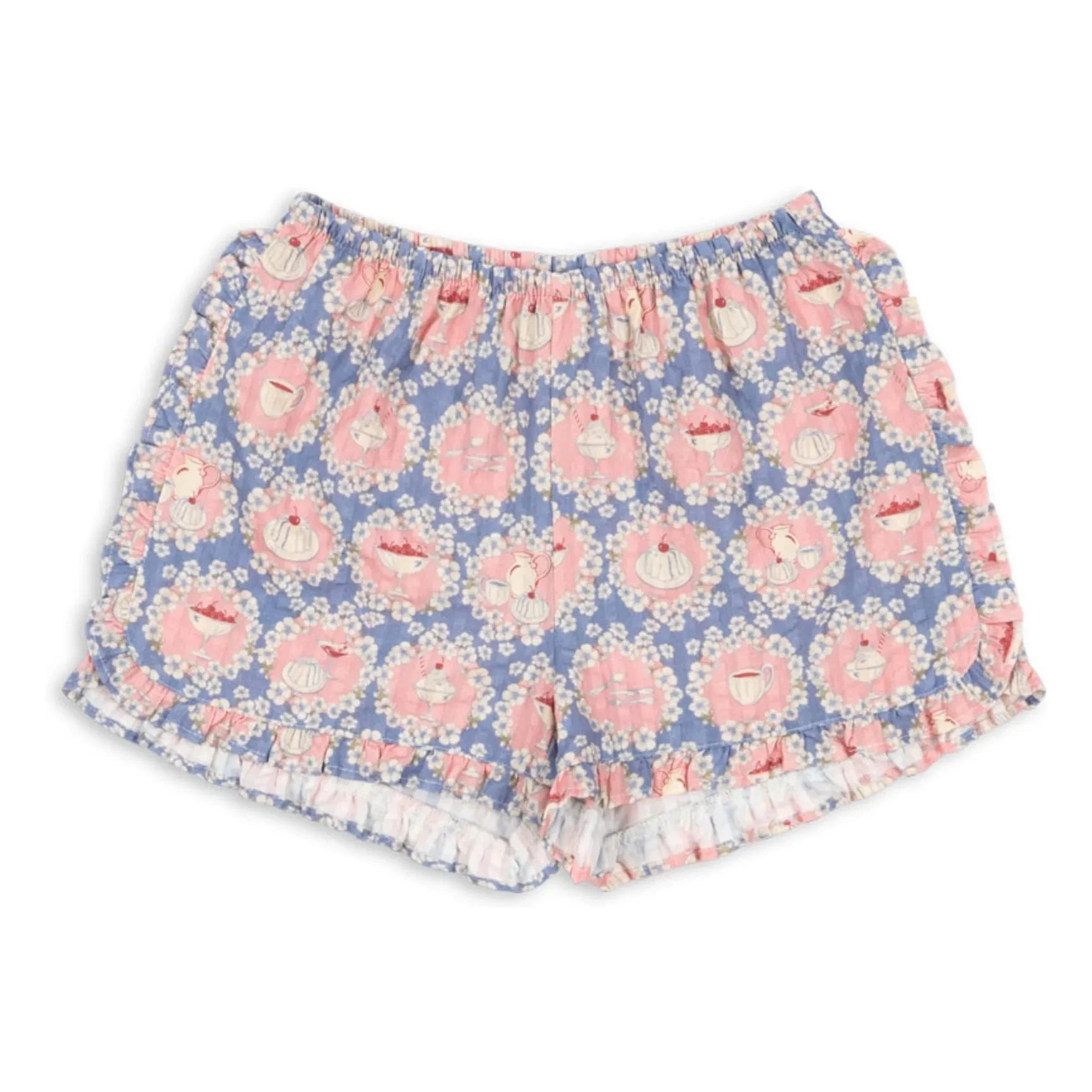 Konges Sløjd - Kim Snacks Bio-Baumwoll-Shorts | Blau