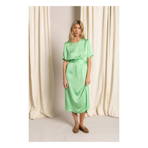 Smallable Woman - Edith T-Shirt-Kleid | Wiesengrün