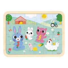 Janod - Bauernhof Puzzle - 24 Teile