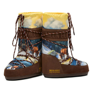 Moon Boot - MB x Guest in Residence Icon Postcard Stiefel | Chocolate