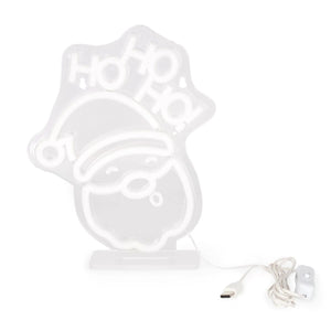 Legami - Neon-Effekt LED Lampe - Weihnachtsmann - Es ist ein Zeichen
