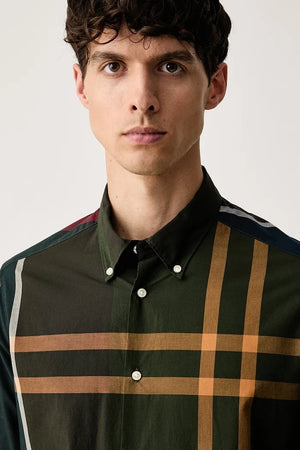 Barbour Herren Baumwollhemd