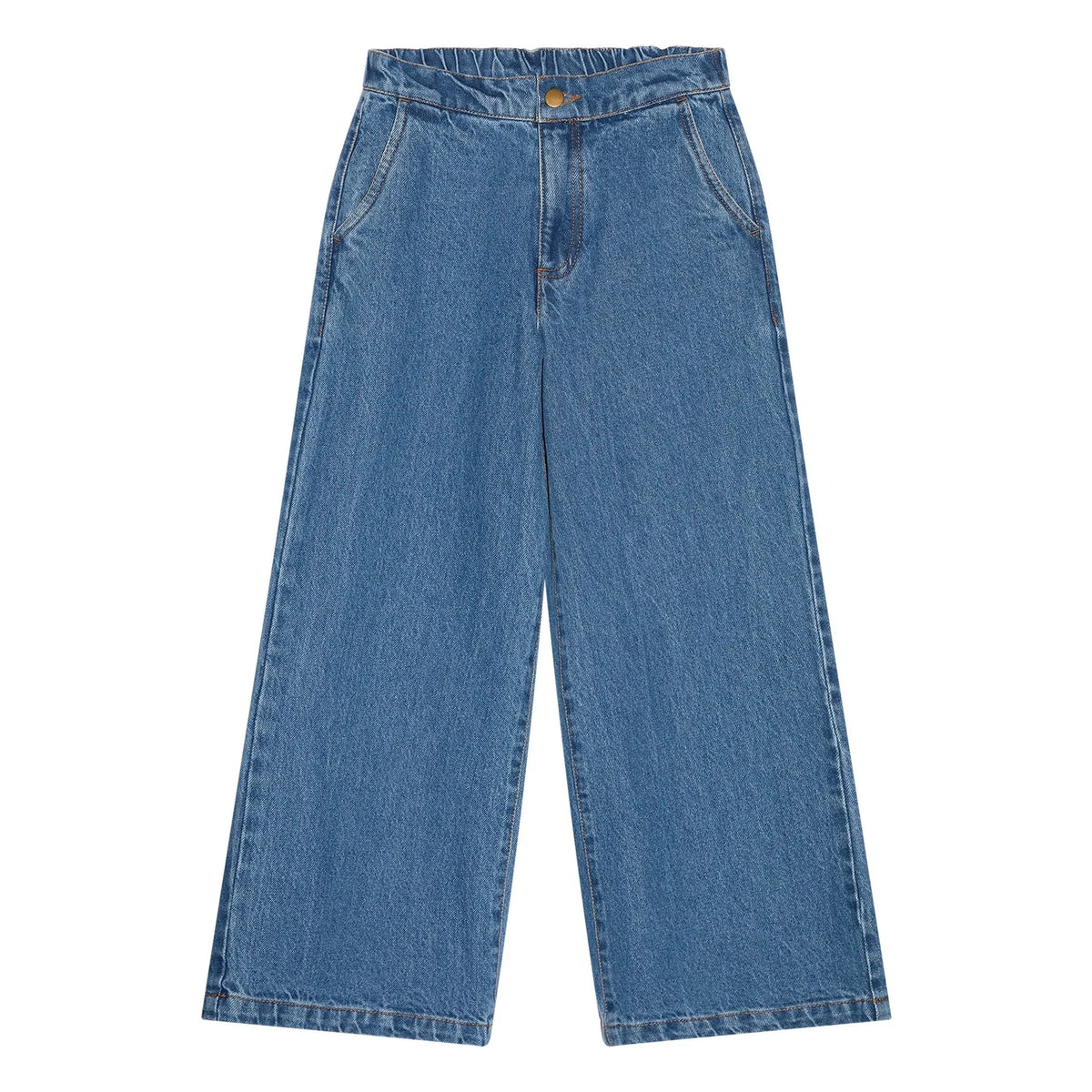 Smallable Kid - Jean Large Paloma | Denim Blau