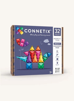 Connetix - Entdeckungspaket - 32 Teile | Pastell
