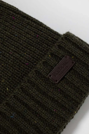 Barbour Carlton Fleck Mütze und Schal Geschenkset