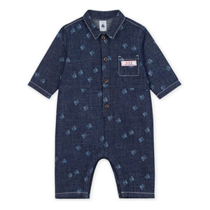 Petit Bateau - Bateaux Denim Organik Pamuk Tulum | Lacivert