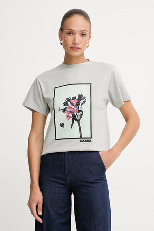 Max&Co. Damen Baumwoll-T-Shirt MCOOGNUNO