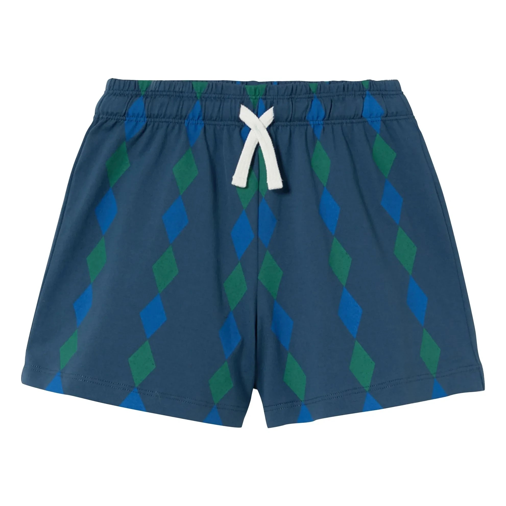 Tinycottons - Losange Bio-Baumwollshorts | Blau