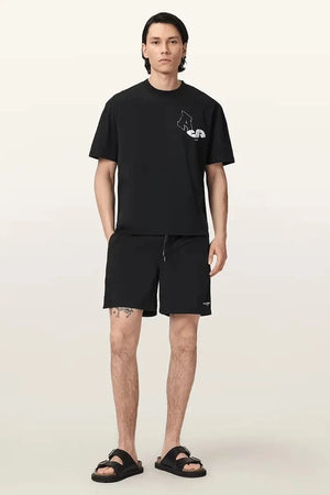 AllSaints Herren Badeshorts MIKRO
