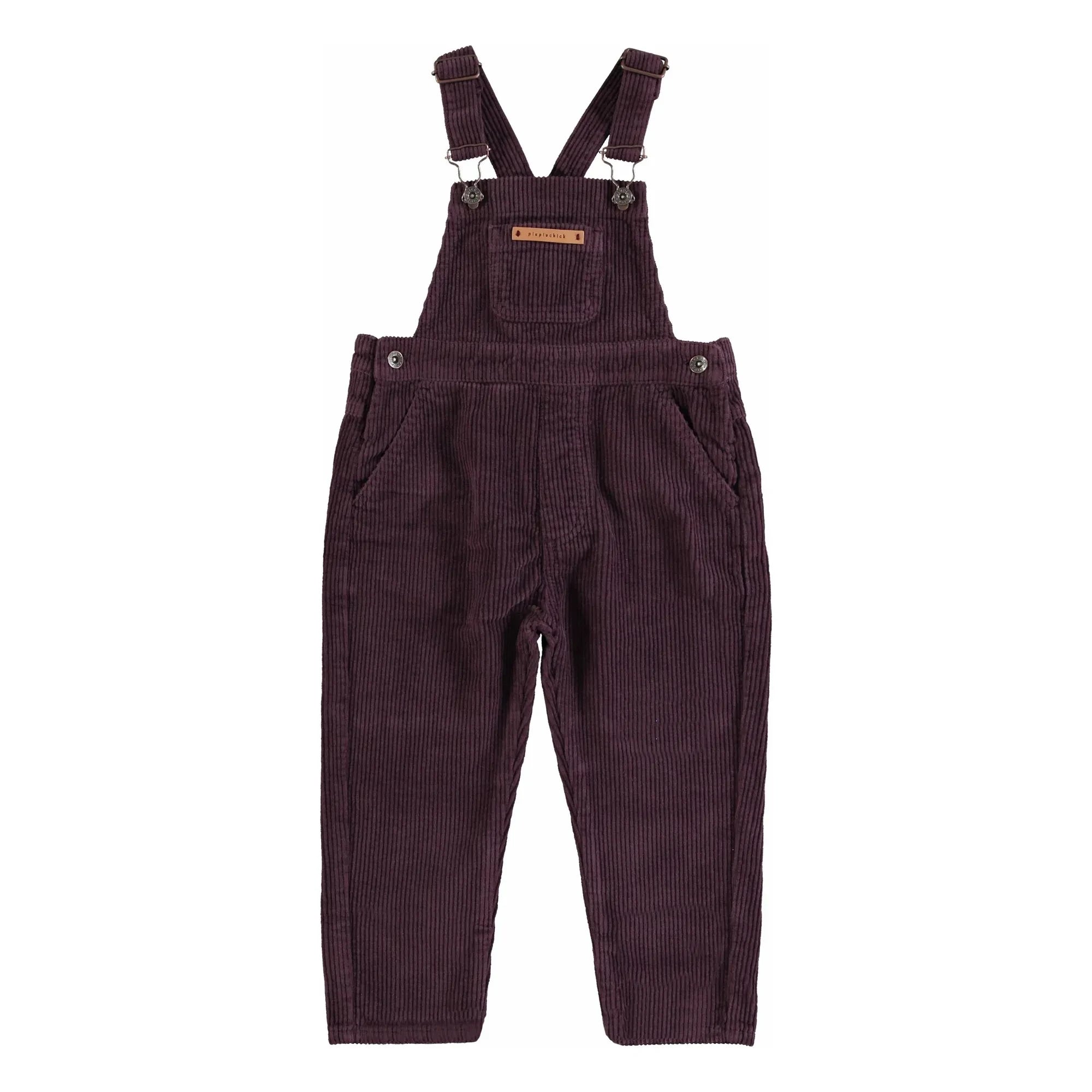 Piupiuchick - Samt-Overall | Aubergine