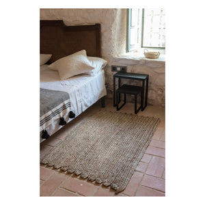 Cosydar - Rechteckiger Palmenblatt-Teppich - 120 x 80 cm