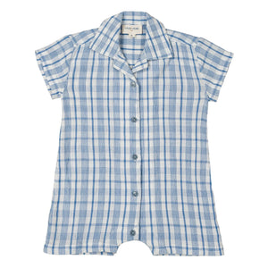 Louis Louise - Gaston Overall Strampler | Blau