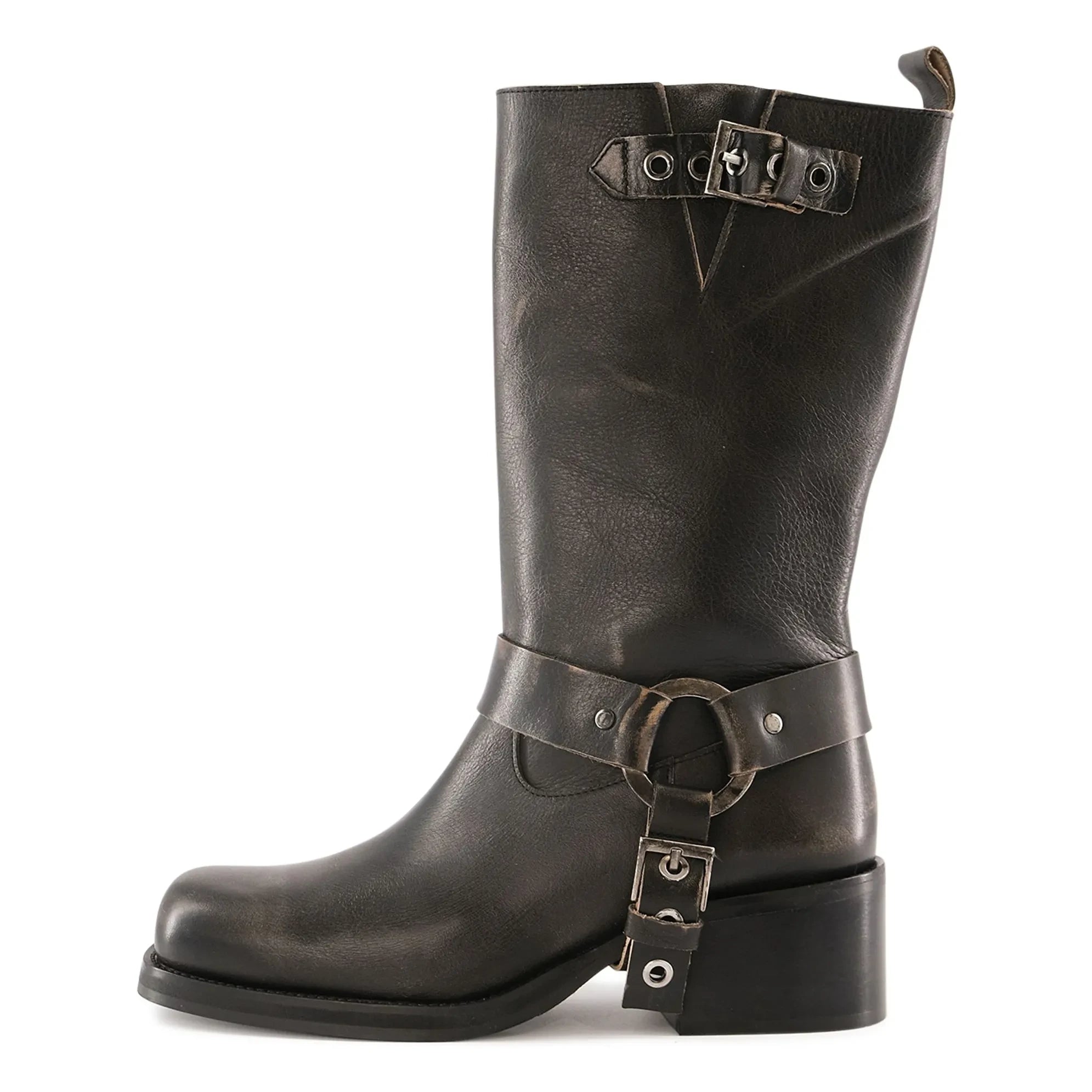 Toral - Laura Lederstiefel | Schwarz