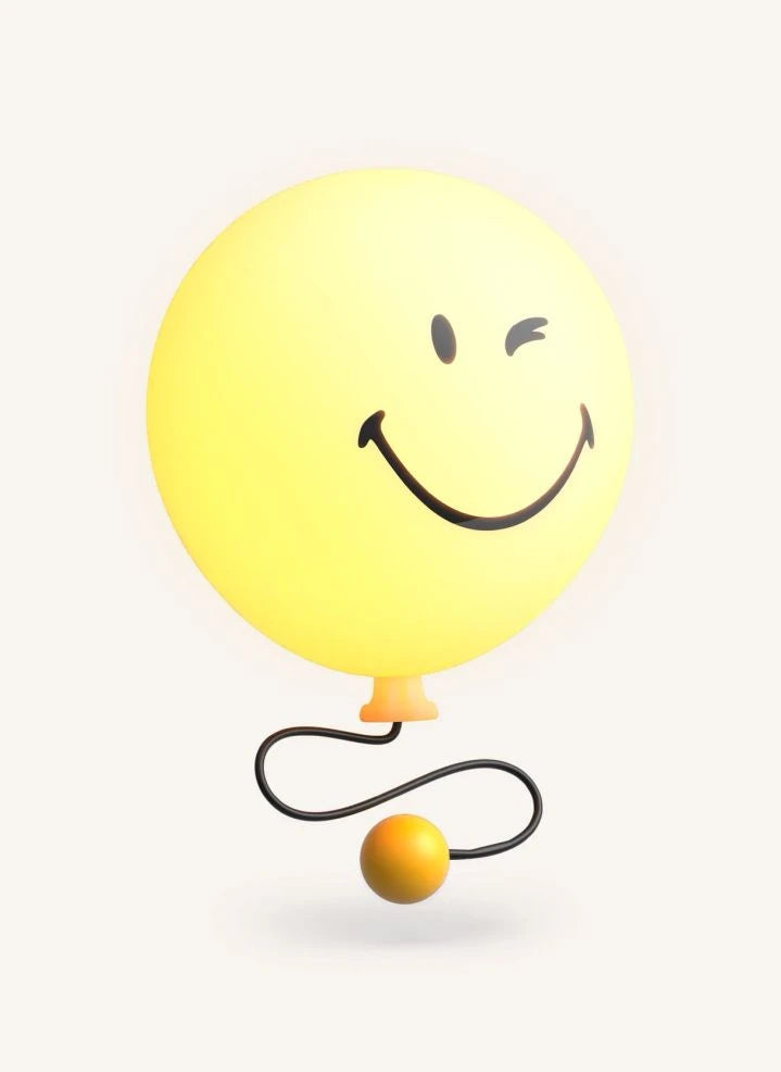 MOB - Bubbly Wandleuchte - MOB x Smiley World | Gelb
