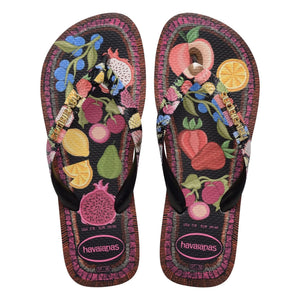 Havaianas - Top Tropicalia Vibes Zehentrenner | Schwarz