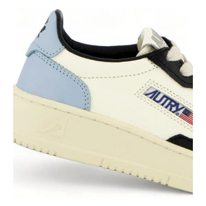 Autry - Medalist Low-Cut Zweifarbig Leder Kinder Sneaker | Blau