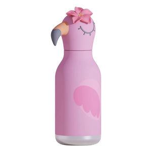 Asobu - Flamant Rose Edelstahl-Wasserflasche | Rosa