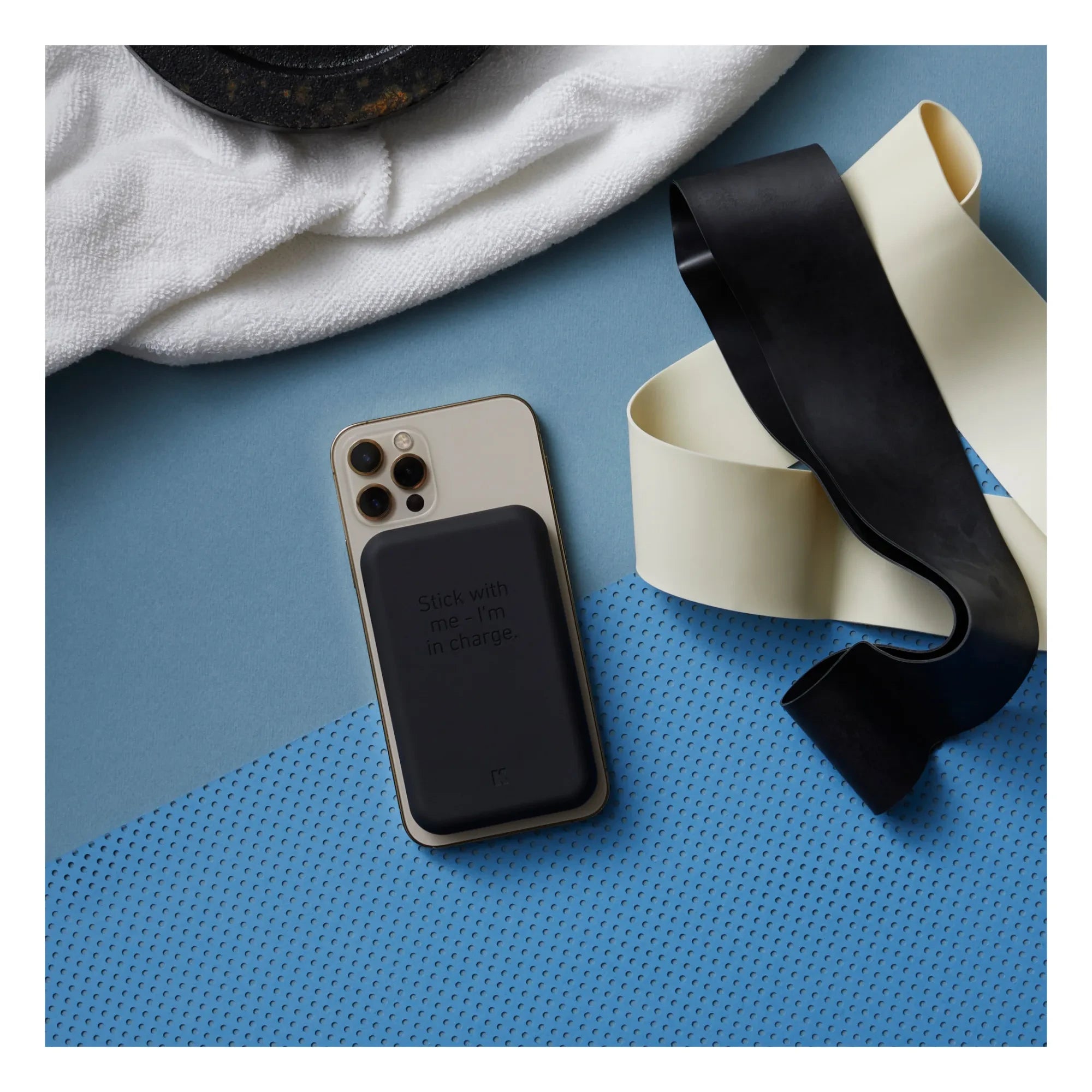 Kreafunk - ToCHARGE QI Powerbank | Schwarz