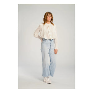 Virginie de Vinster - Santiago Bluse | Weiß