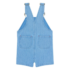Bonton - Schicker gestreifter Denim-Overall | Blau
