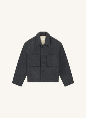 Noyoco - Holar Wolljacke | Kohlegrau