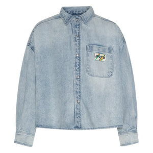 AO76 - Bini Denim Gömlek | Mavi