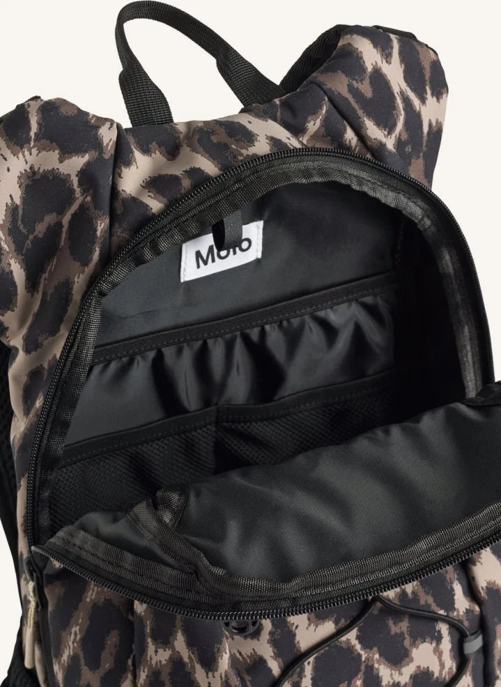Molo - Aktiver Leoparden-Rucksack | Braun