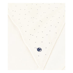Petit Bateau - Mapine Etoiles Badetuch quadratisch | Weiß
