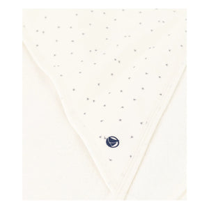 Petit Bateau - Mapine Etoiles Badetuch quadratisch | Weiß