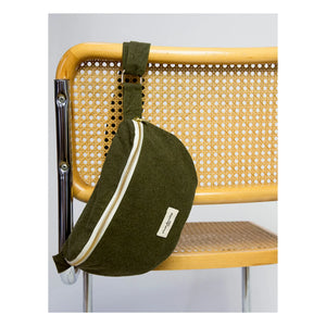rivedroite - Custine Recycelte Baumwoll-Gürteltasche | Khaki