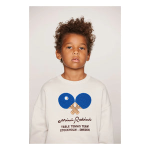 Mini Rodini - Bio-Baumwoll Ping Pong Sweatshirt | Grau