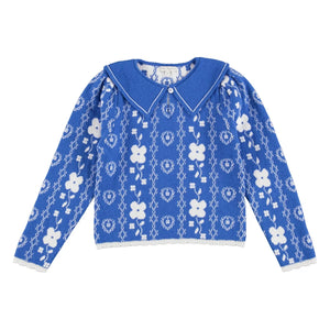 Bebe Organic - Cosette Wollpullover | Blau