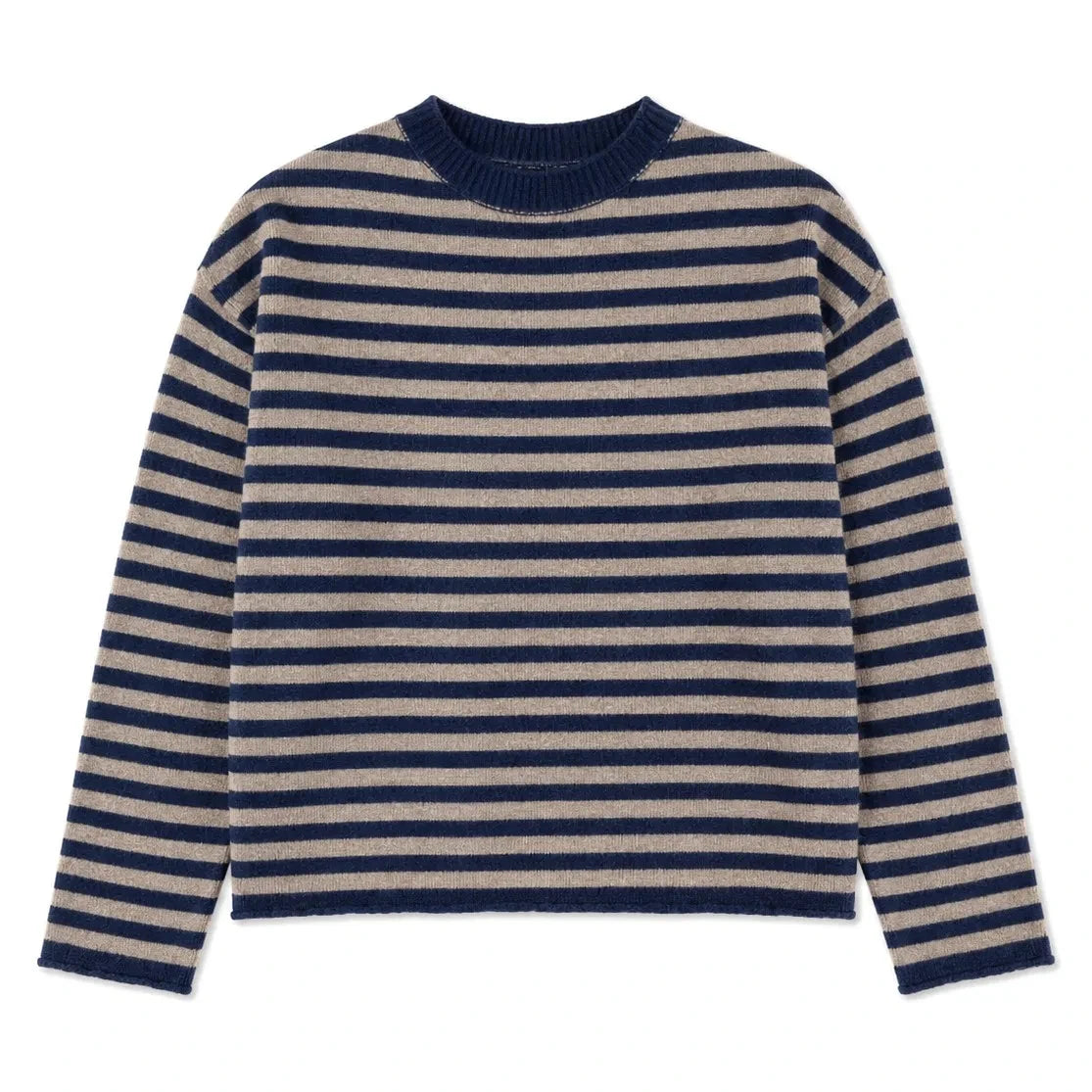 Hod - Vanessa Gestreifter Pullover | Marineblau