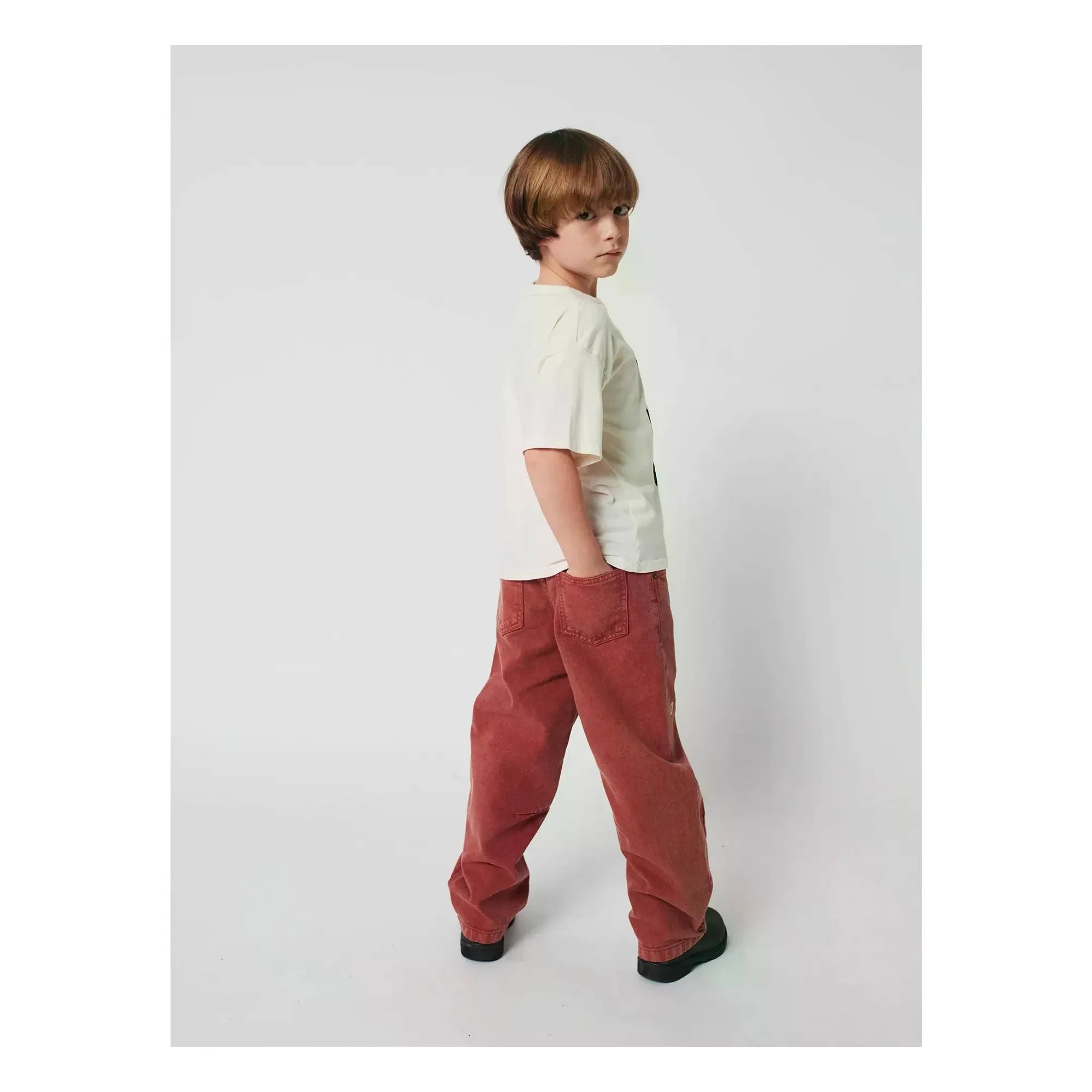 Bobo Choses – Bobo Choses Bio-Jeans aus Baumwolle | Braun