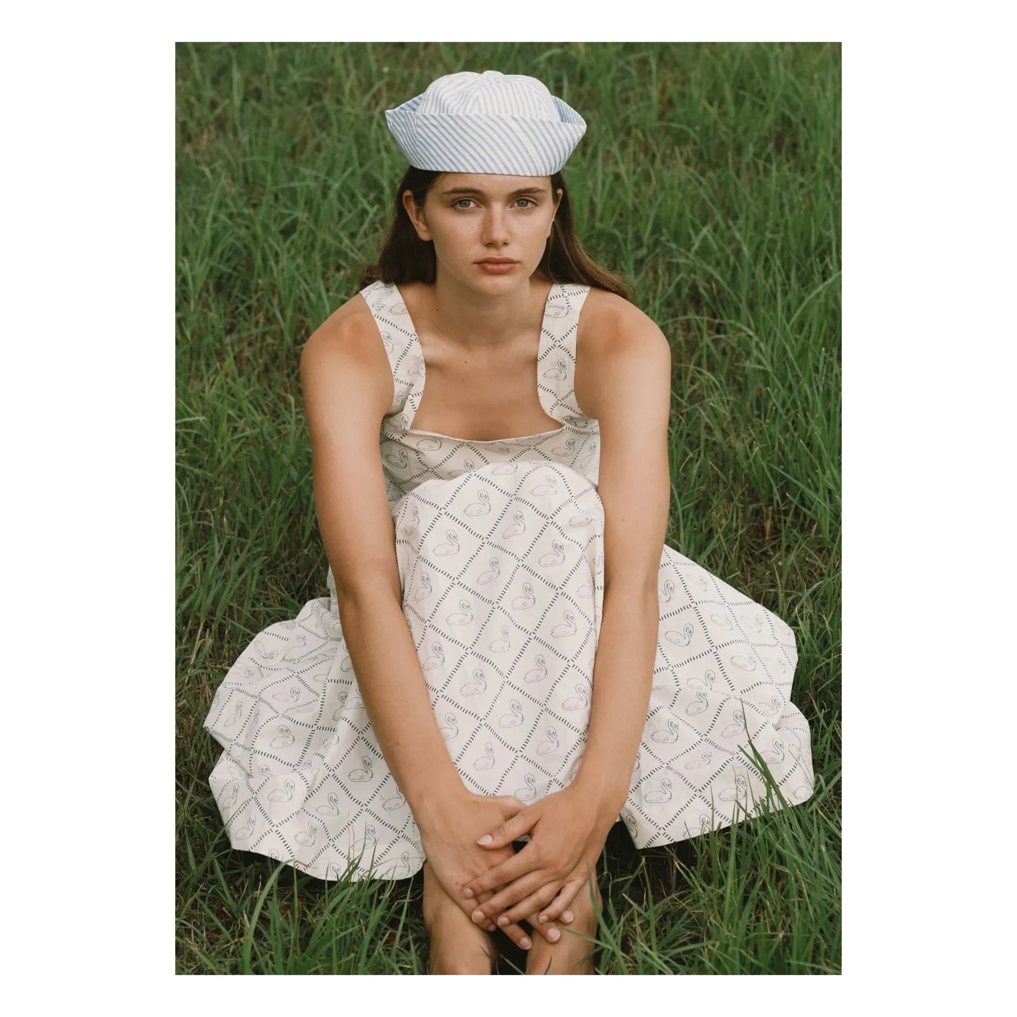The Tiny Big Sister - Baumwoll-Schwanenrock | Beige