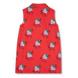 Wynken - Hauskleid | Rot