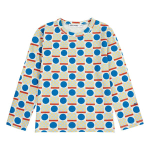 Bobo Choses - Geometrisches T-Shirt aus Bio-Baumwolle | Ecru