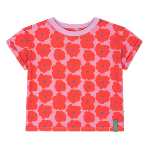 Favorite People - Flowery Napoli T-Shirt | Rot