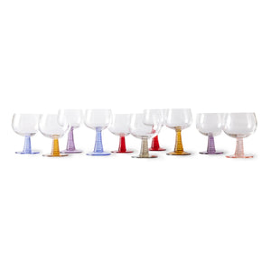 HKliving - Spiralförmiges Glas | Senf