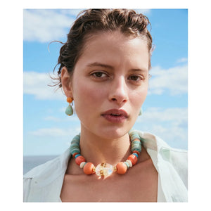 Lizzie Fortunato - Citrus Splash Ohrringe | Blau