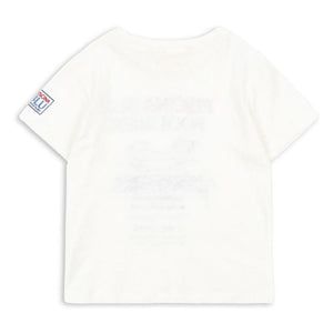 Konges Sløjd - Era Piscina T-Shirt Leinen und Bio-Baumwolle | Weiß