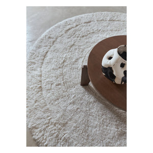 Lorena Canals - Arctic Circle Runder Teppich 250x250 cm | Weiß