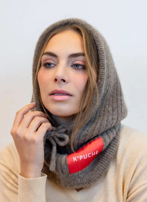 K'puche - Khira Alpakahoodie | Sand