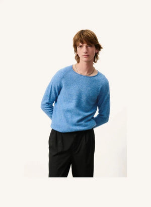 American Vintage - Docatown Wollen- und Kaschmirpullover | Blau