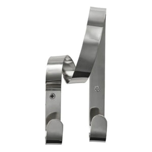Broste Copenhagen - Ribbon Doppel-Wandhaken | Silber